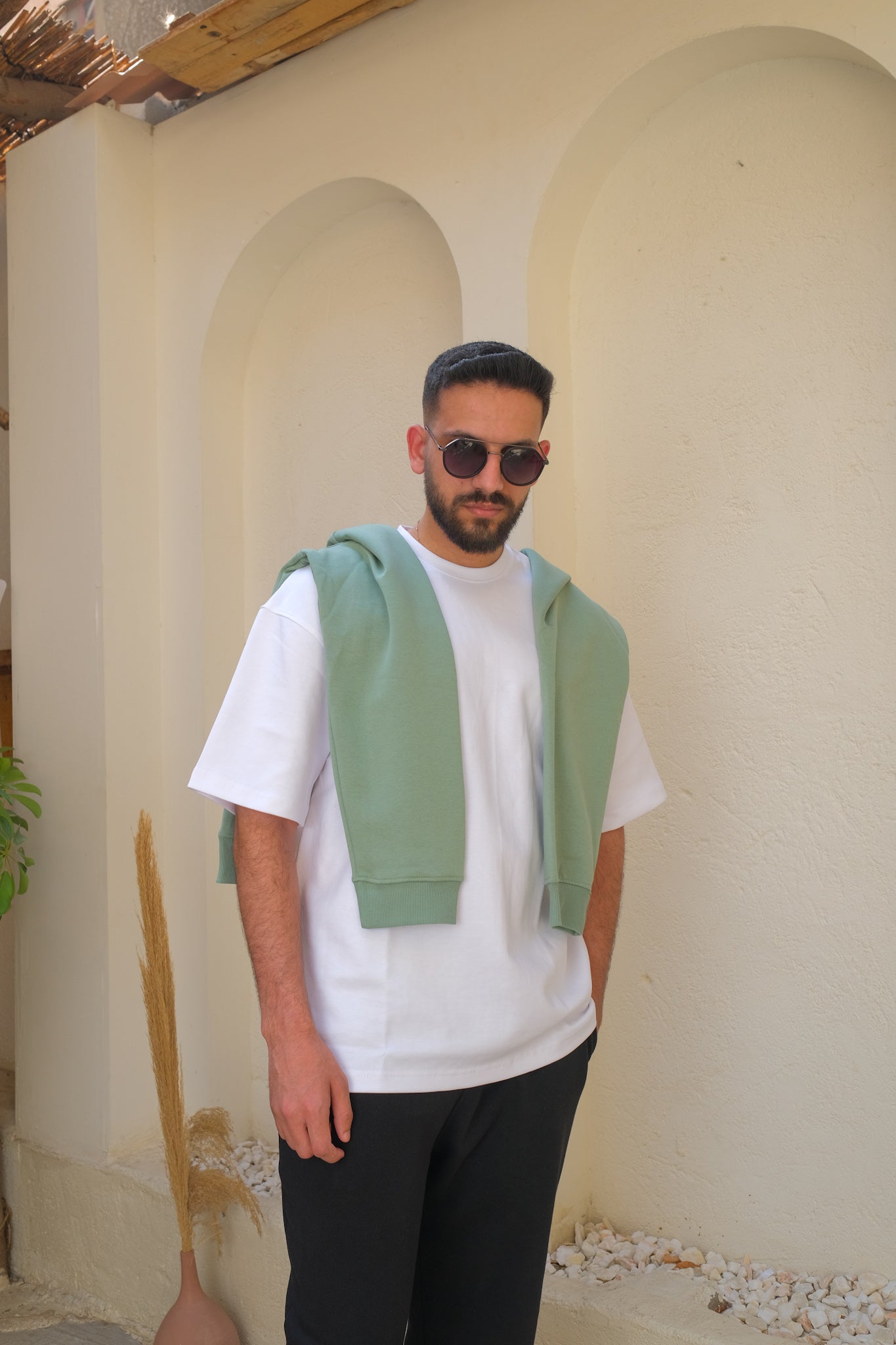 Zip-up Hoodies - Mint Green