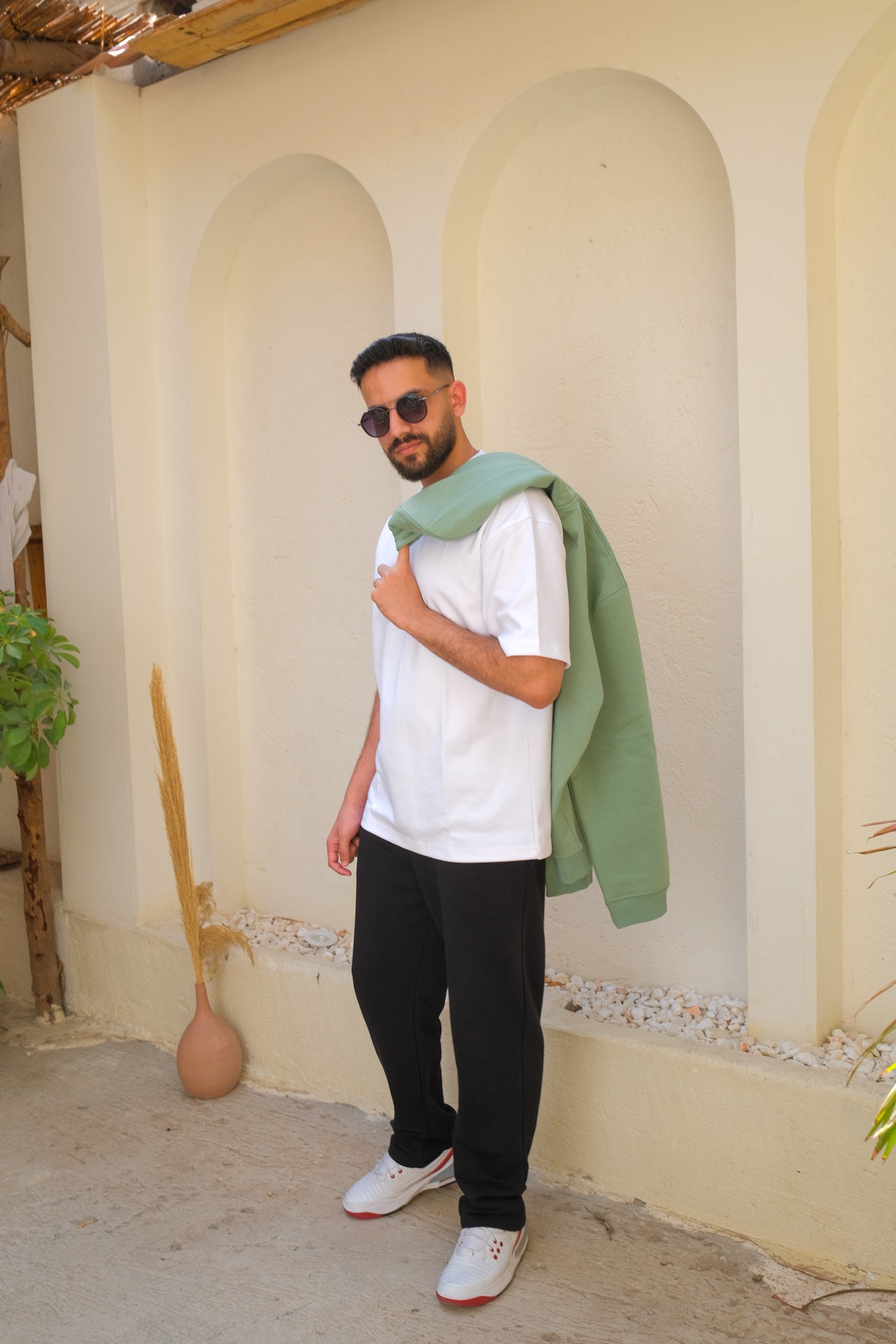 Zip-up Hoodies - Mint Green