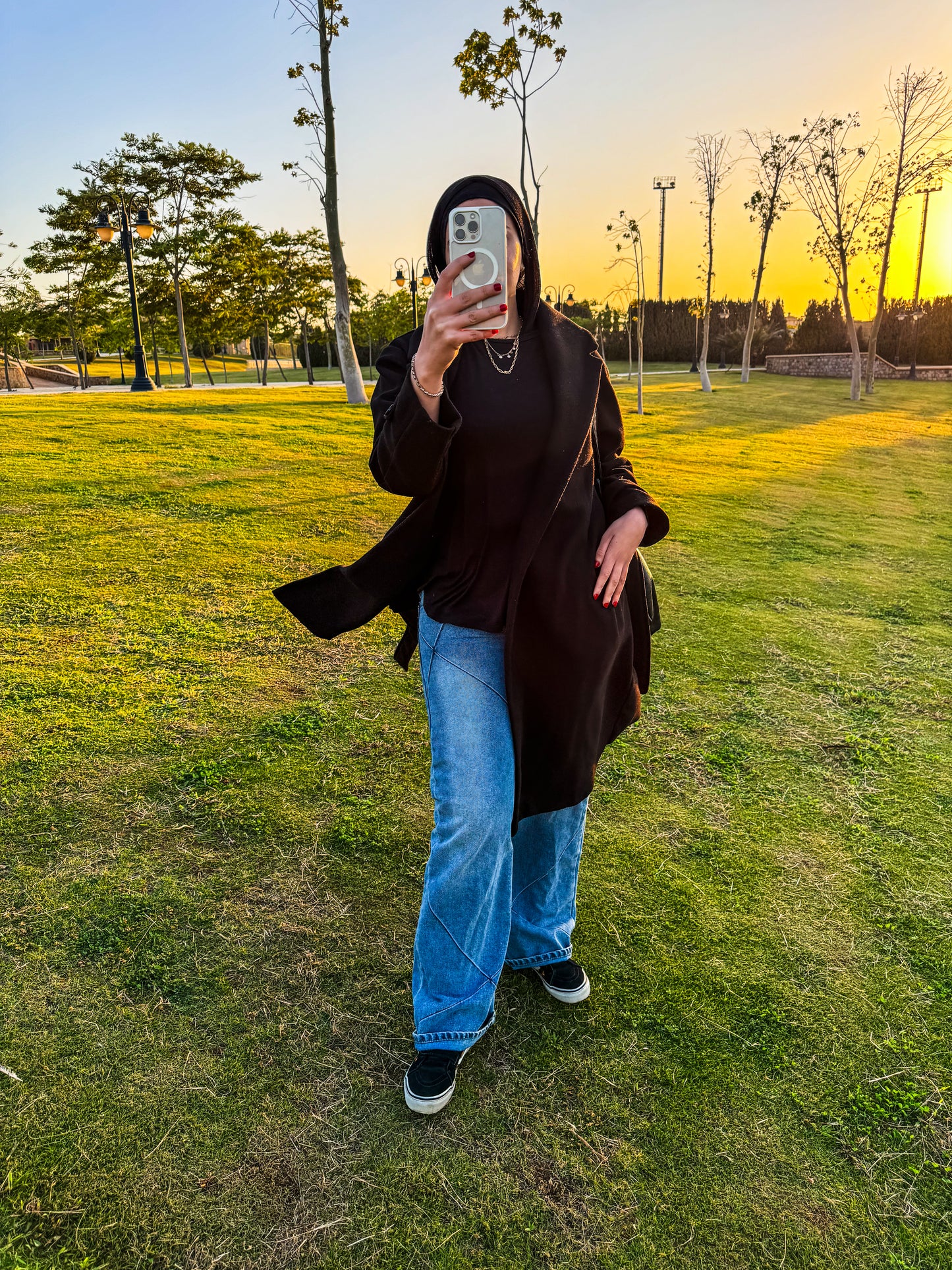 Belted Long Coat