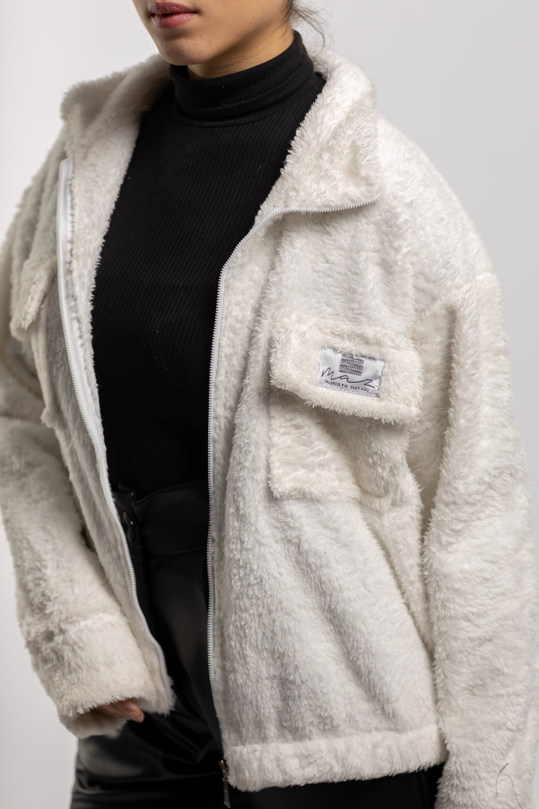 White Fur Jacket