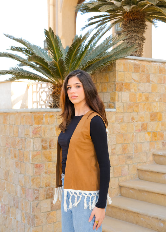 Cut Fringe Jacket