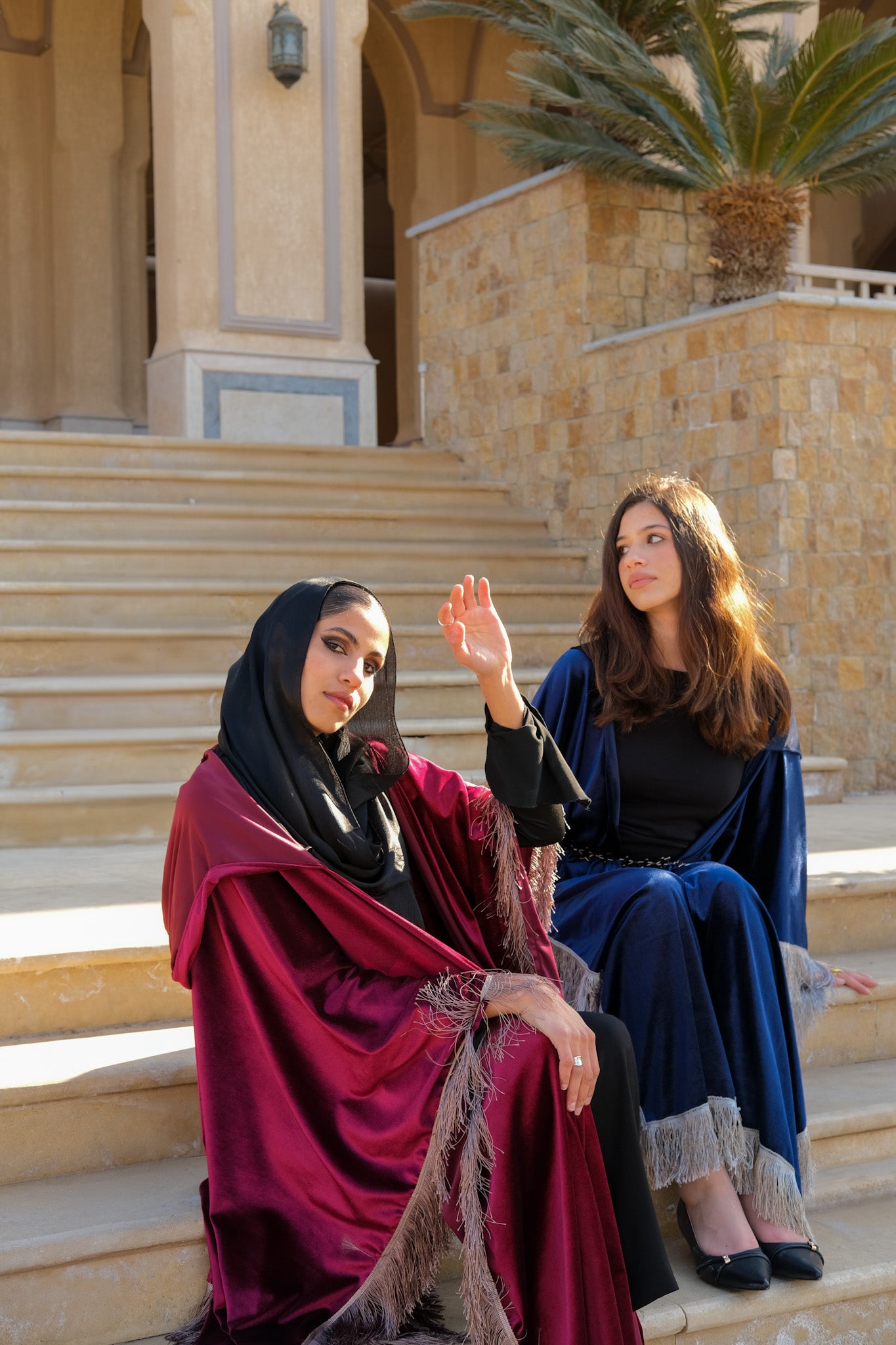 كاب/قفطان برغندي