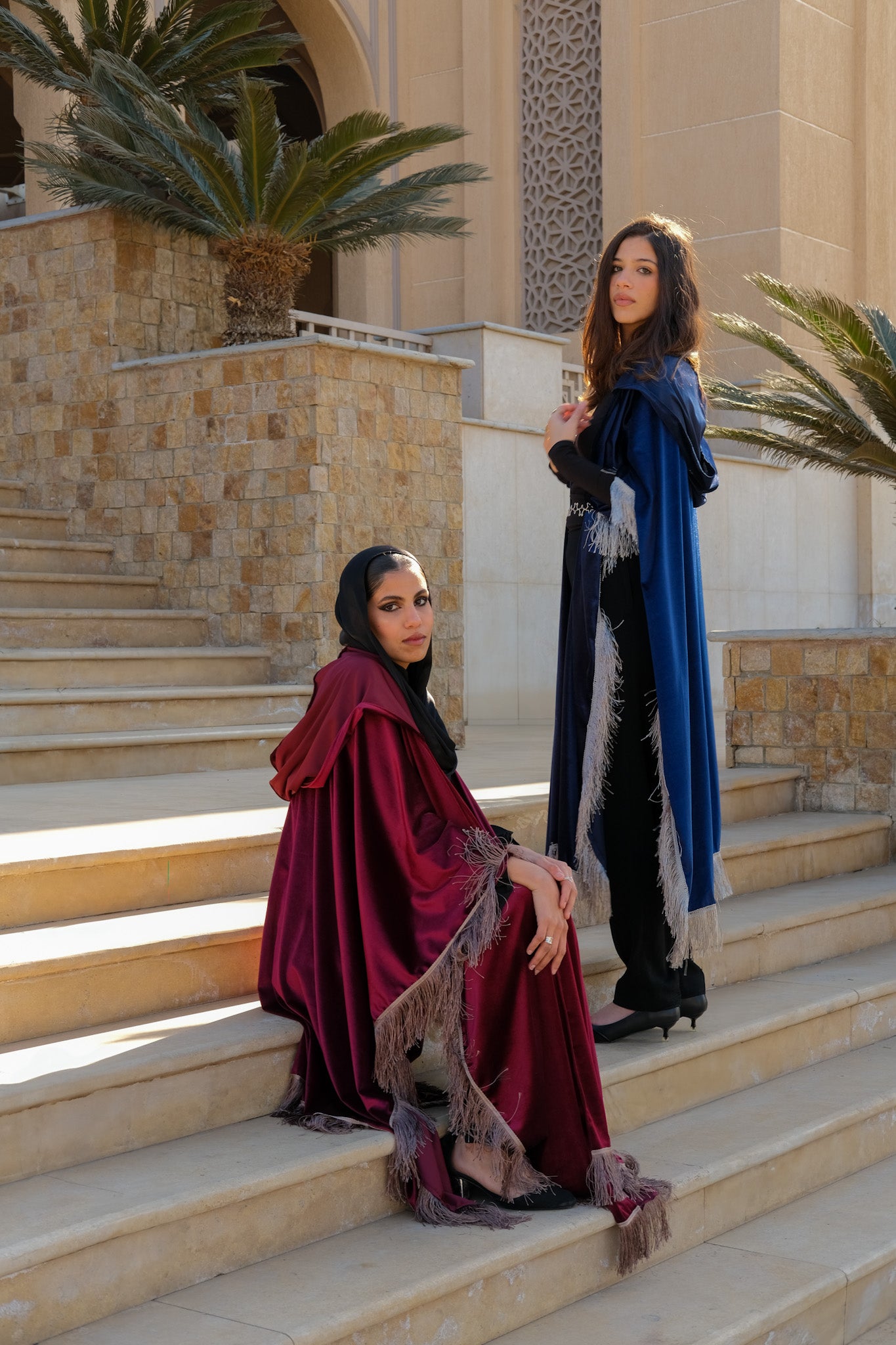 كاب/قفطان برغندي