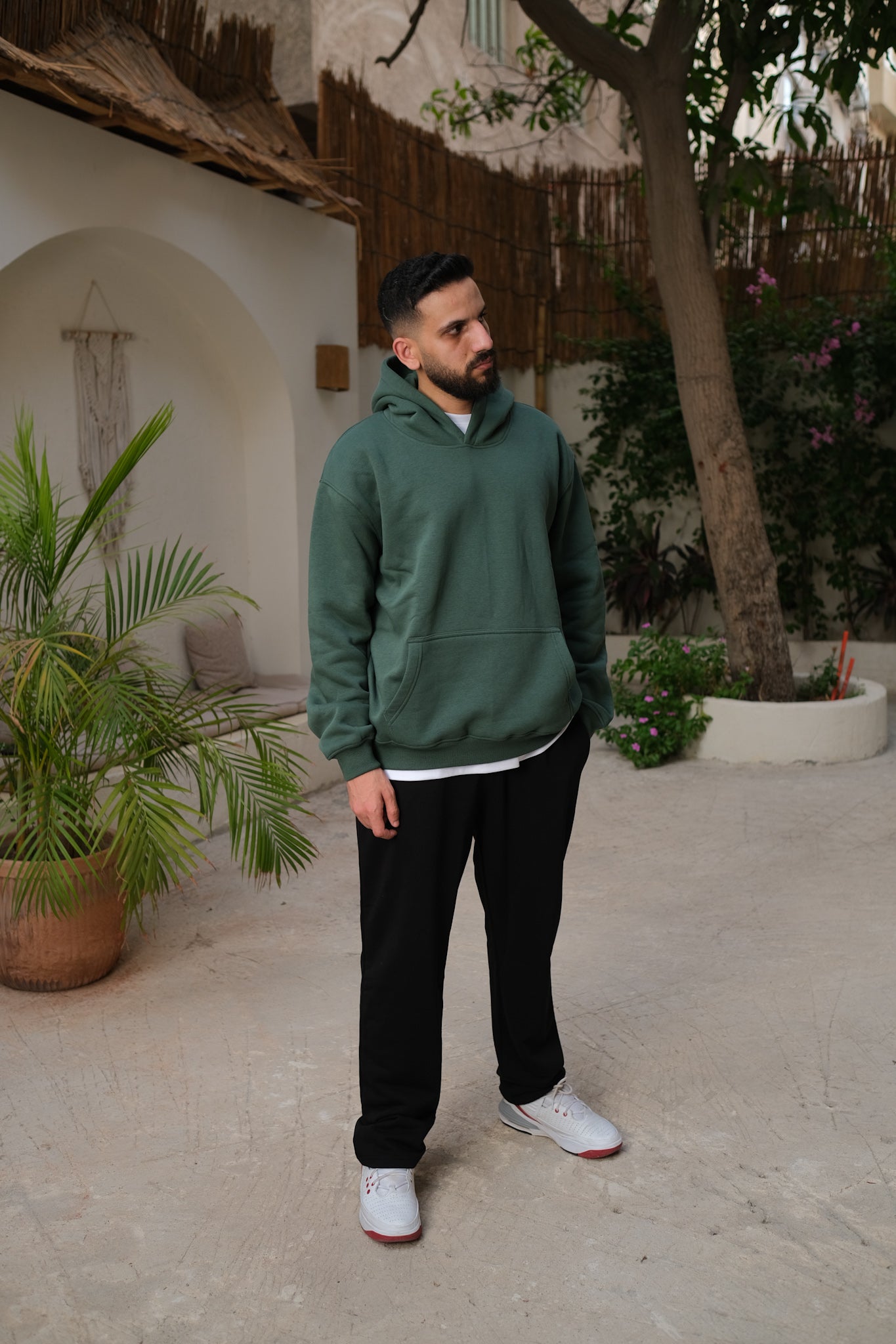 Oversized Hoodie - Green