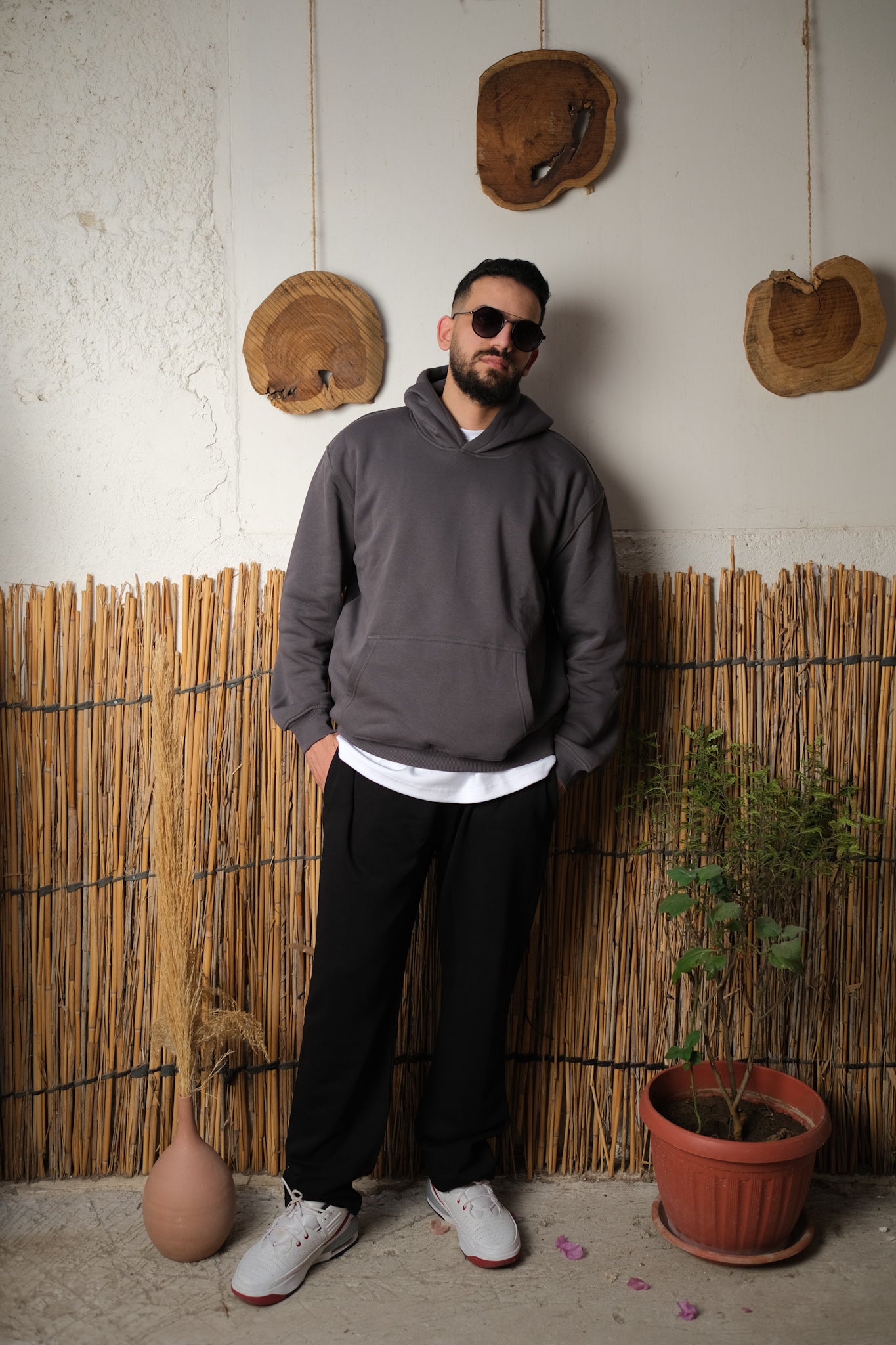 Oversized Hoodie - Grey