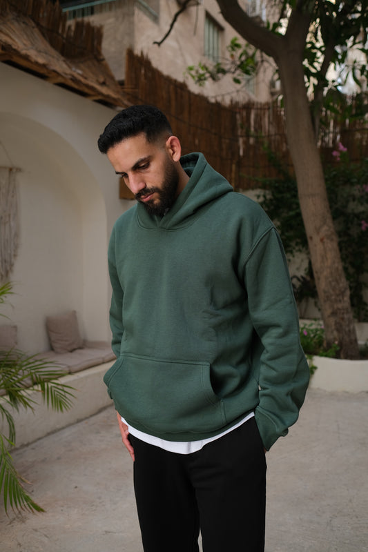 Oversized Hoodie - Green