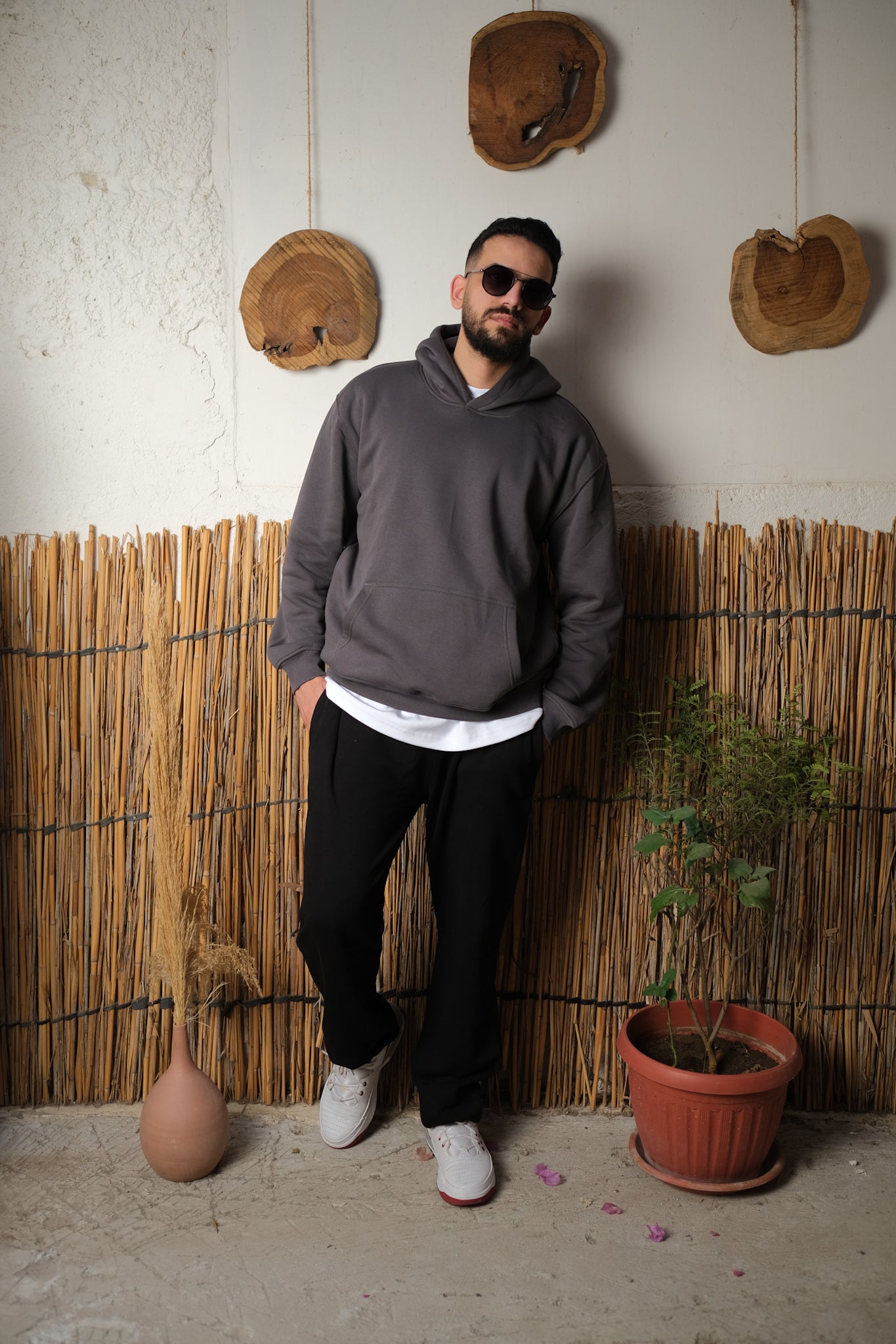 Oversized Hoodie - Grey