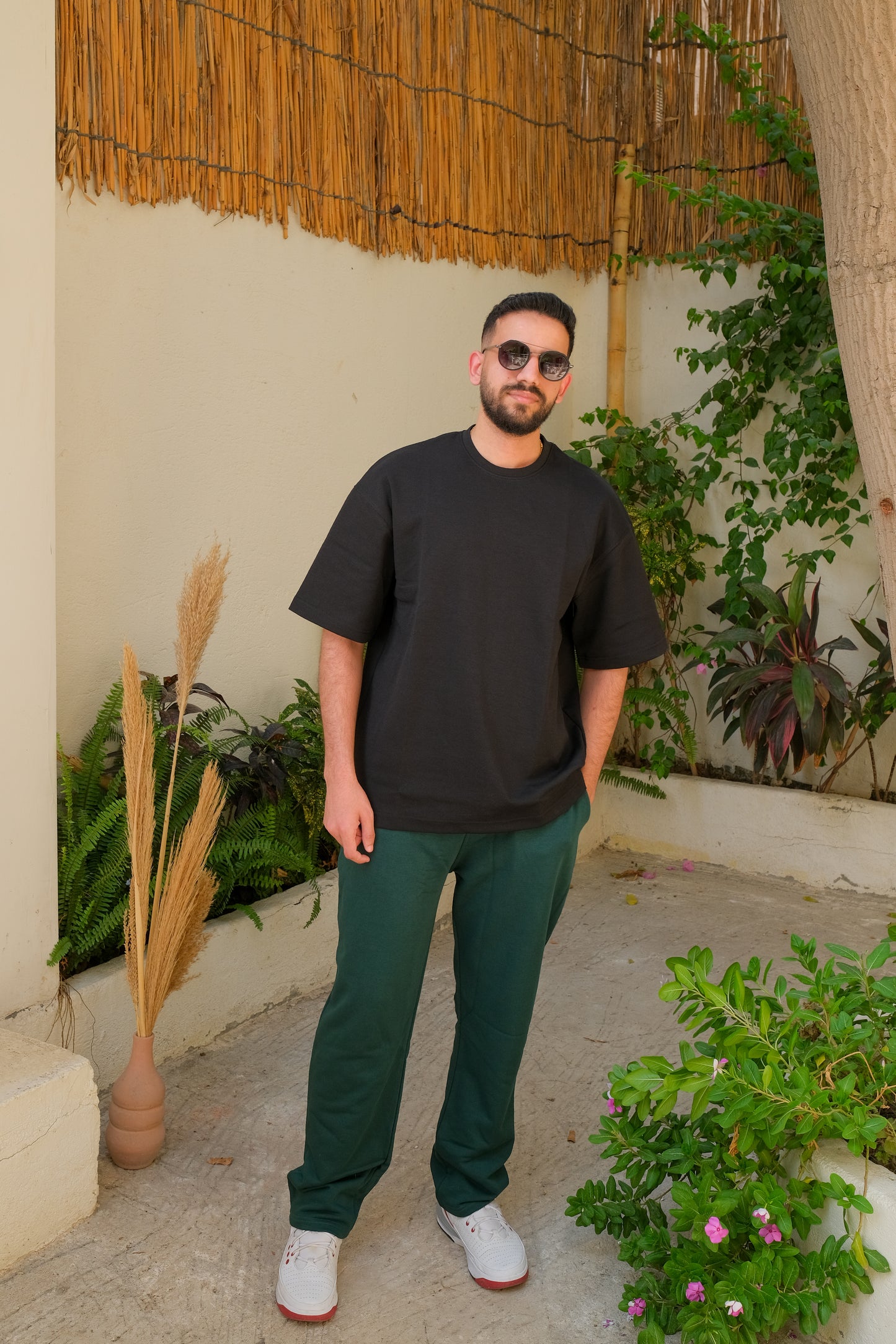 Milton straight pants- 100% cotton