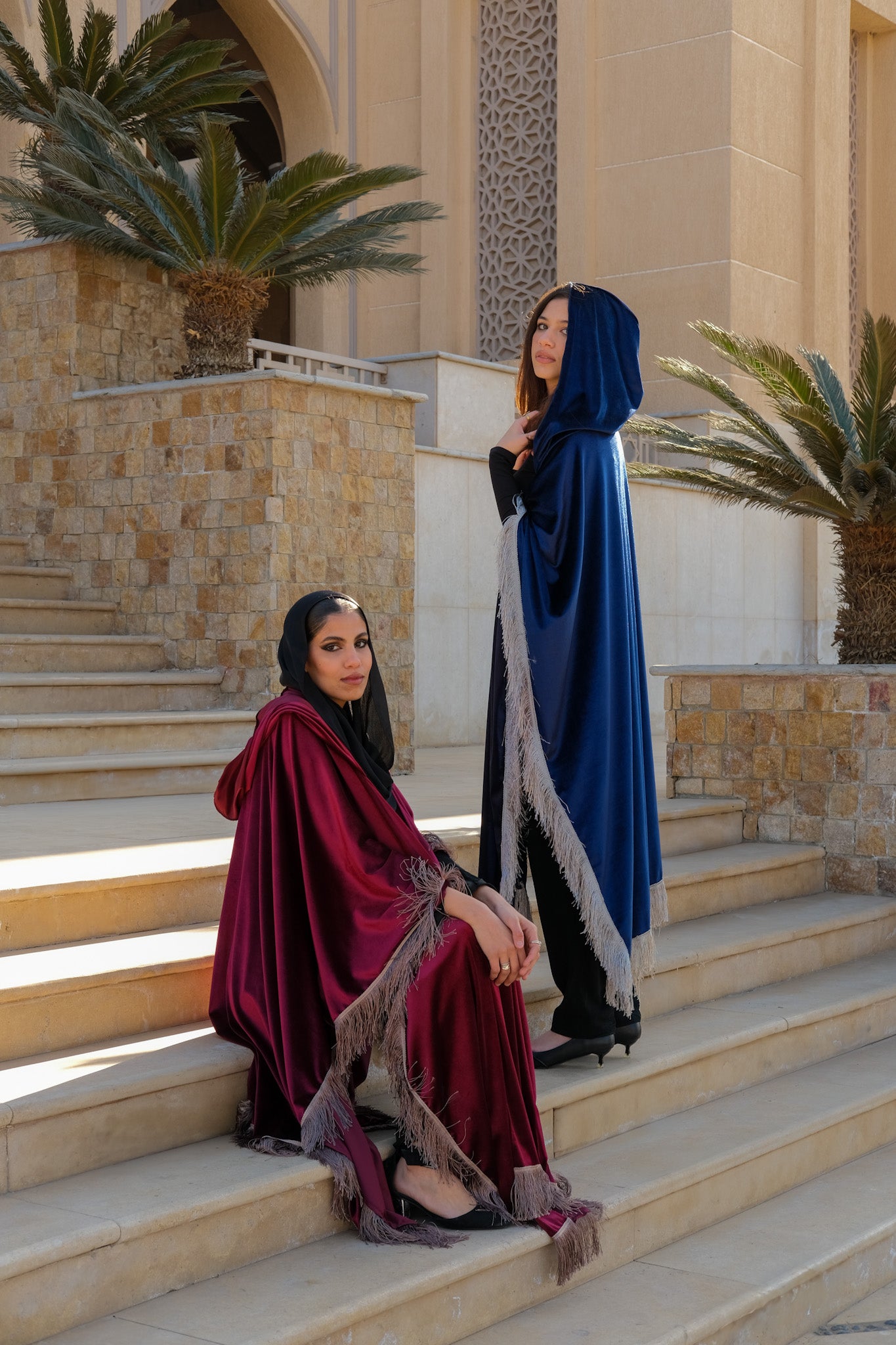 كاب/قفطان برغندي