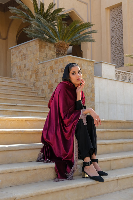 كاب/قفطان برغندي
