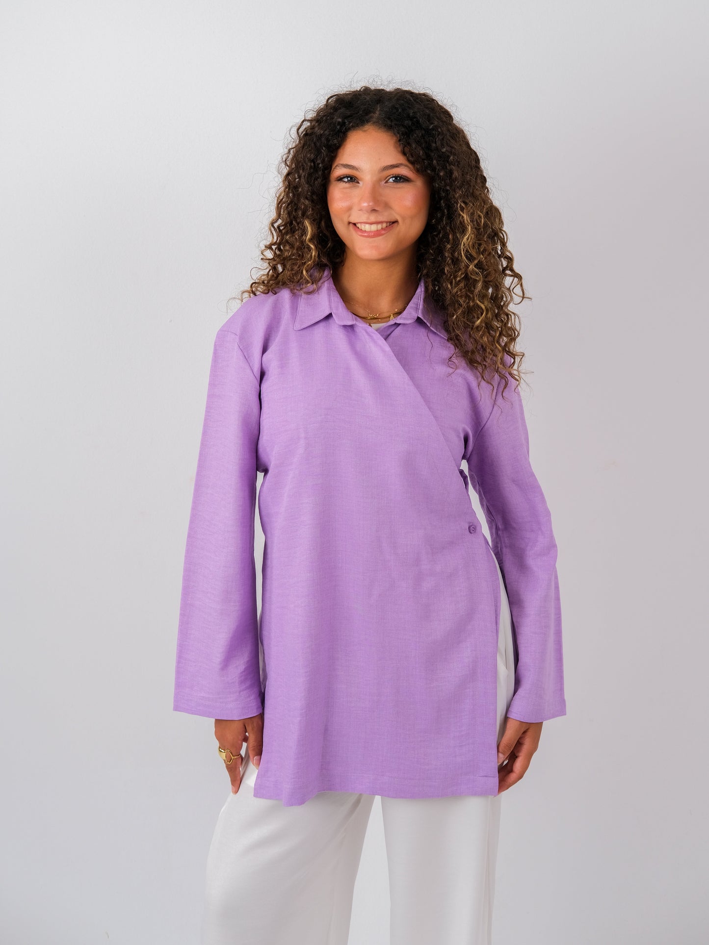 Linen Tonic Top