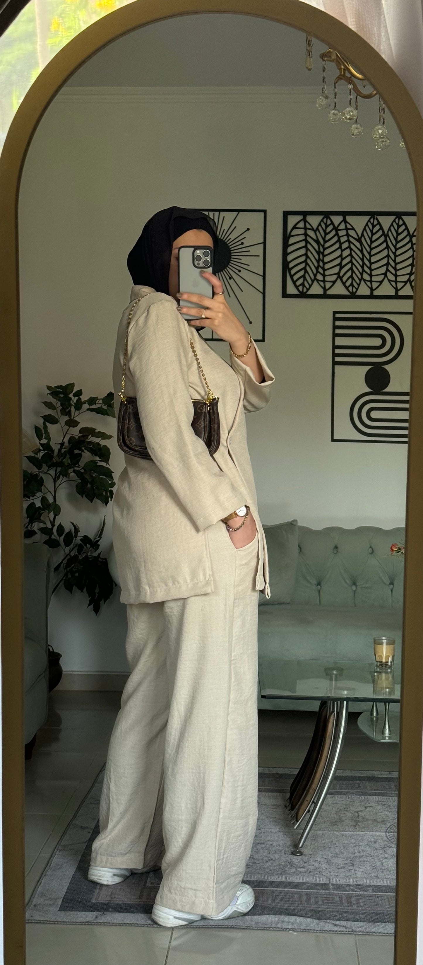 Linen Tonic Top