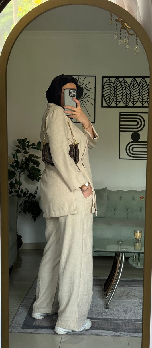 Linen Tonic Top