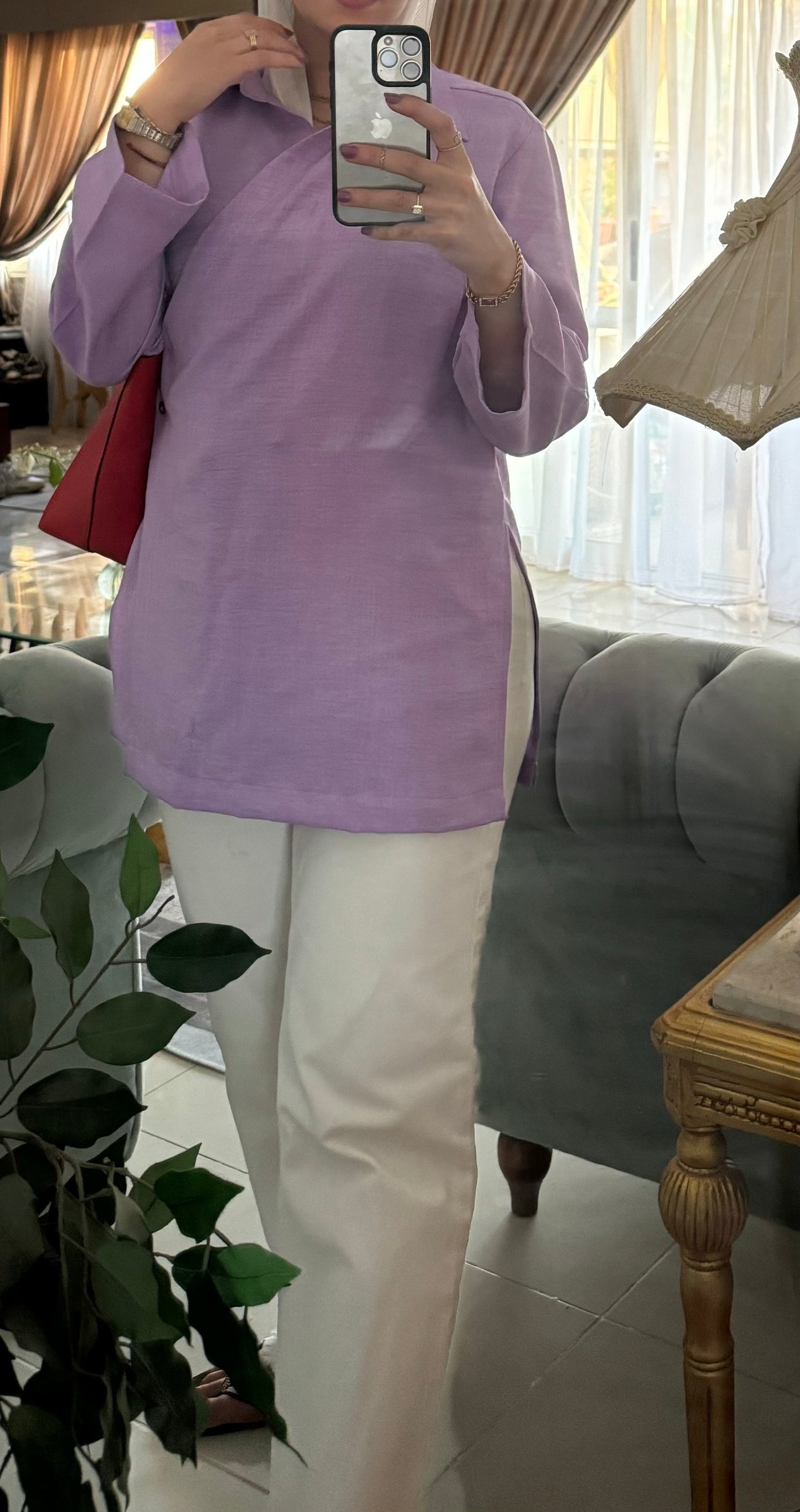 Linen Tonic Top