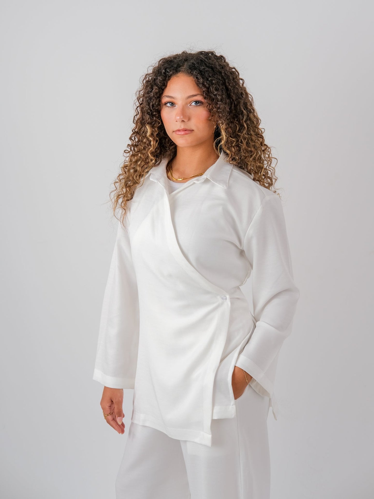 Linen Tonic Top